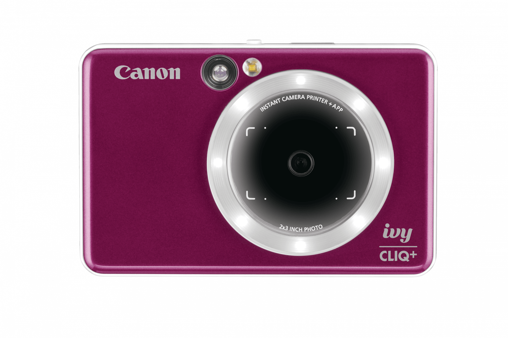 Canon I V Y C L I Q Plus Instant Camera Printer Burgundy