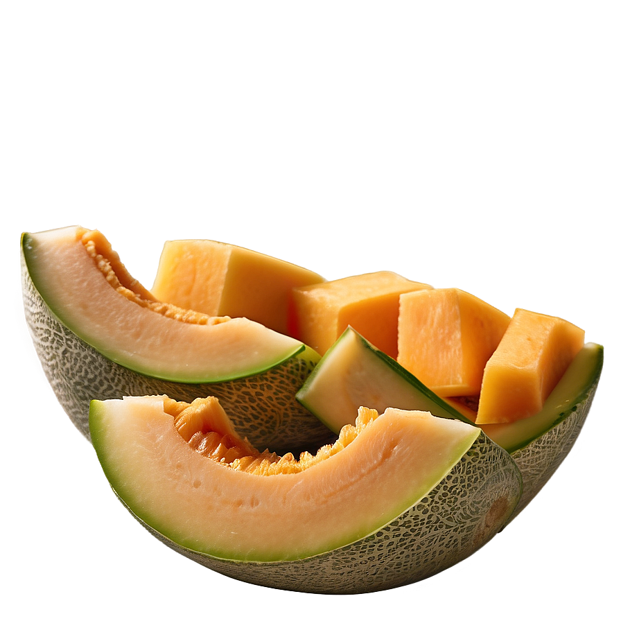 Cantaloupe Pieces Png 77