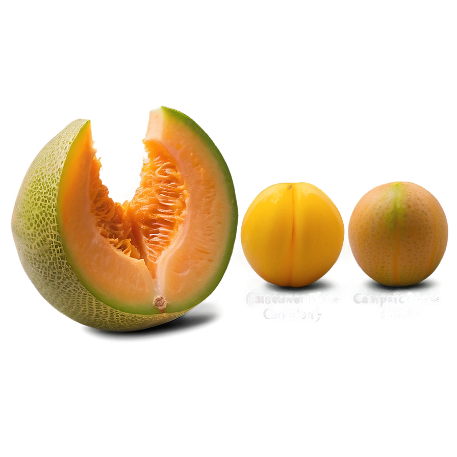 Cantaloupe Pieces Png Fex