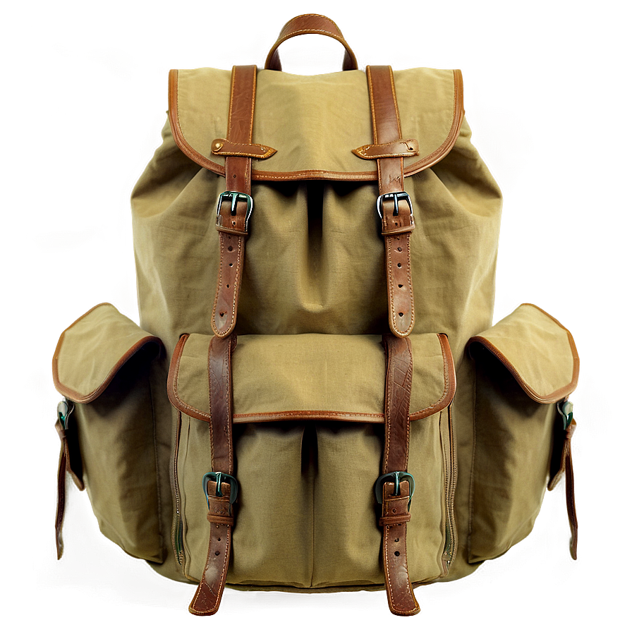 Canvas Backpack Png 05252024