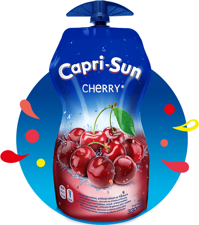 Capri Sun Cherry Pouch Product Image