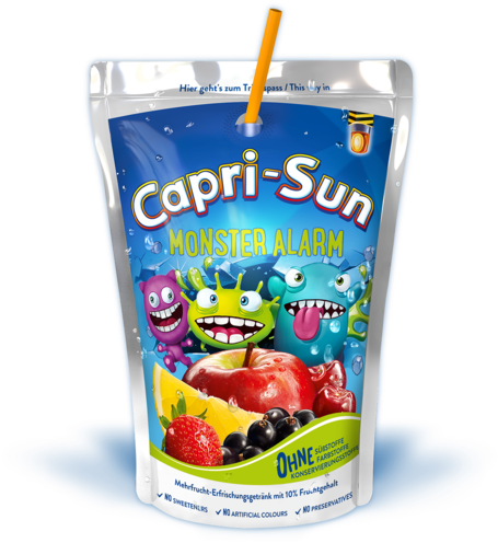 Capri Sun Monster Alarm Drink Pouch