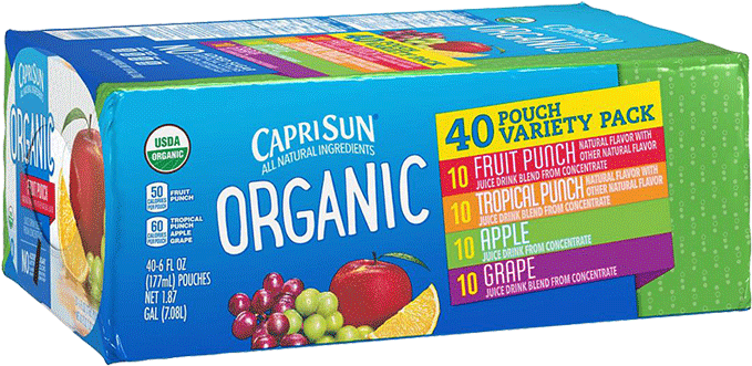 Capri Sun Organic Variety Pack