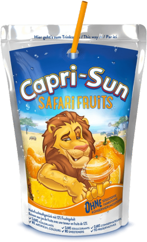 Capri Sun Safari Fruits Pouch