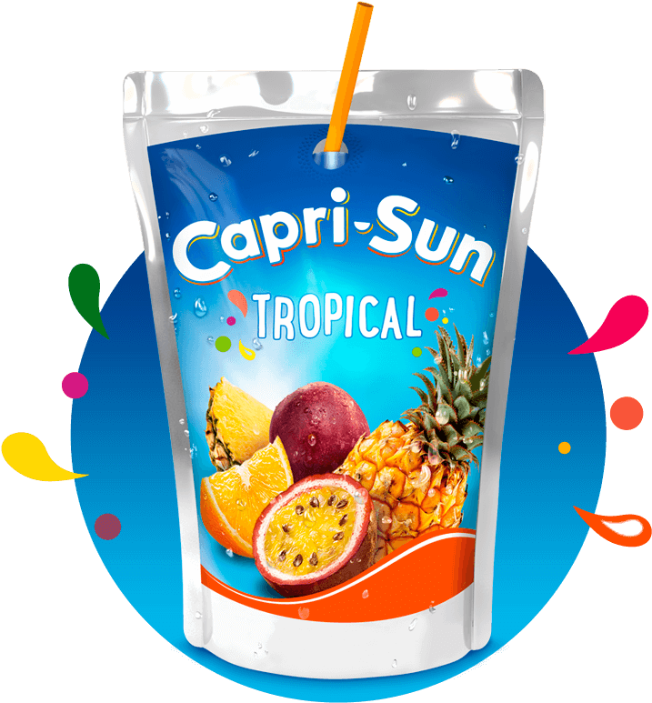 Capri Sun Tropical Flavor Pouch