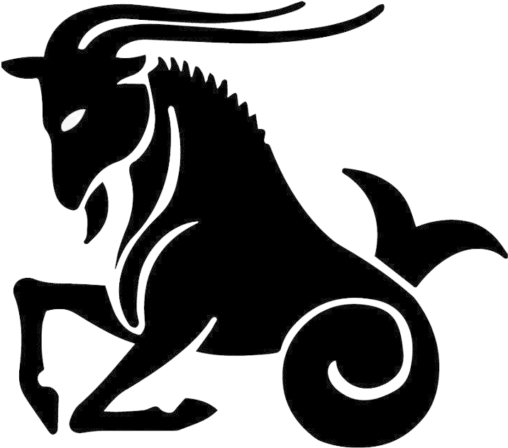 Capricorn Zodiac Silhouette