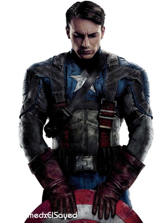 Captain America Battle Ready Pose