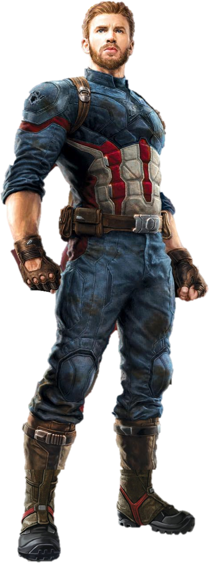 Captain America Full Body Pose