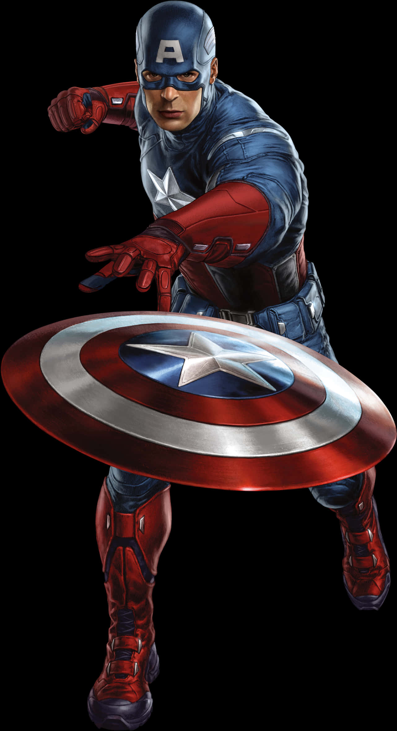 Captain America Readyfor Battle