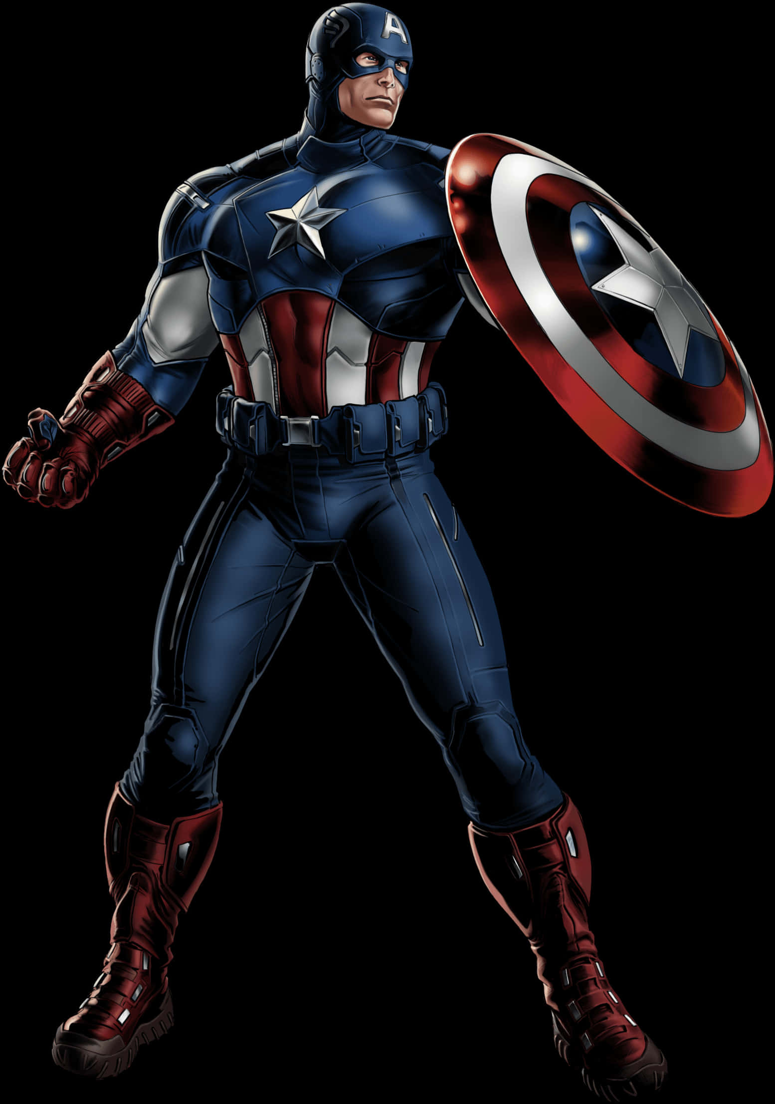 Captain America Standing Pose