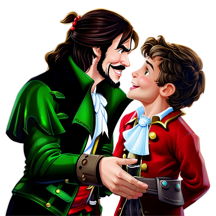 Captain Hook And Peter Pan Png 86