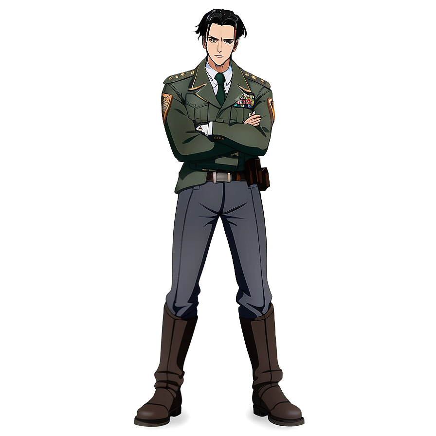 Captain Levi Ackerman Png 06112024