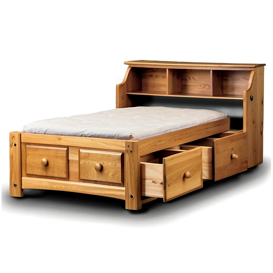 Captains Bed With Storage Png Wwo55