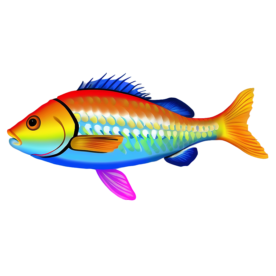 Captivating Fish Outline Png 49