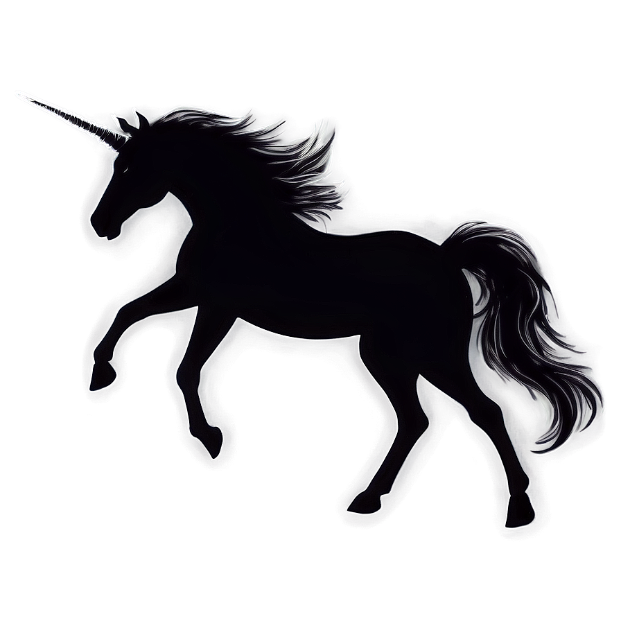 Captivating Unicorn Silhouette Png 06282024