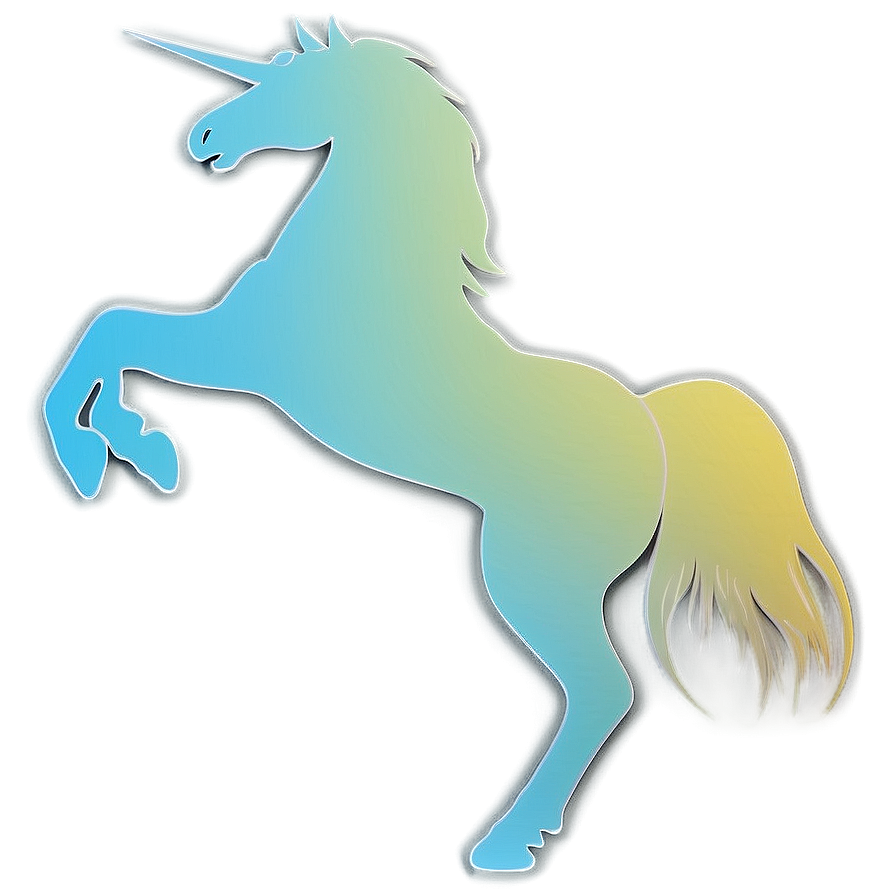 Captivating Unicorn Silhouette Png Ctg