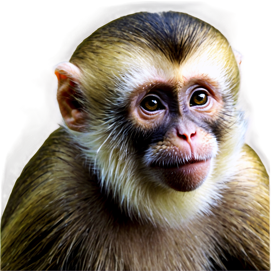 Capuchin Monkey Art Png 68