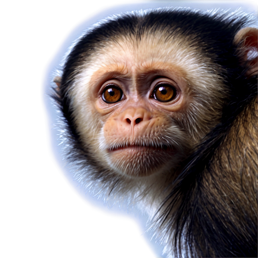 Capuchin Monkey Illustration Png Hjo