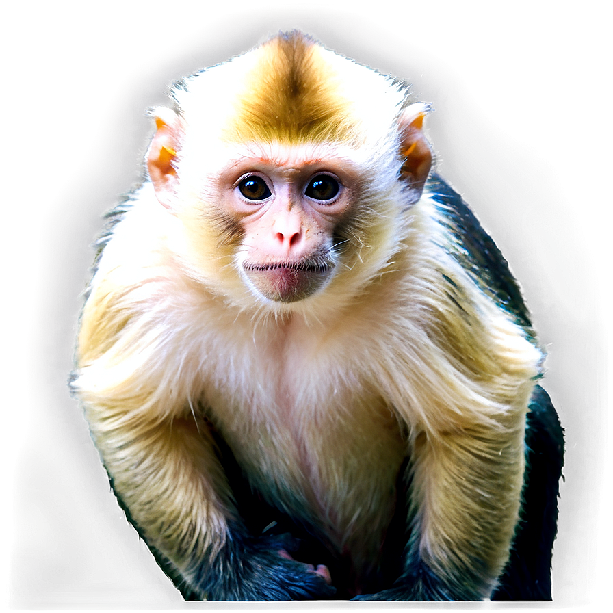 Capuchin Monkey In Forest Png 62