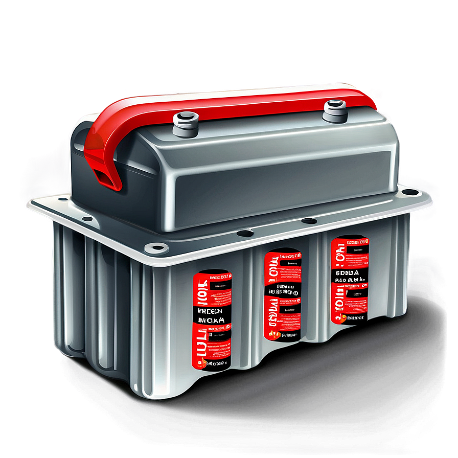 Car Battery Top View Png 5