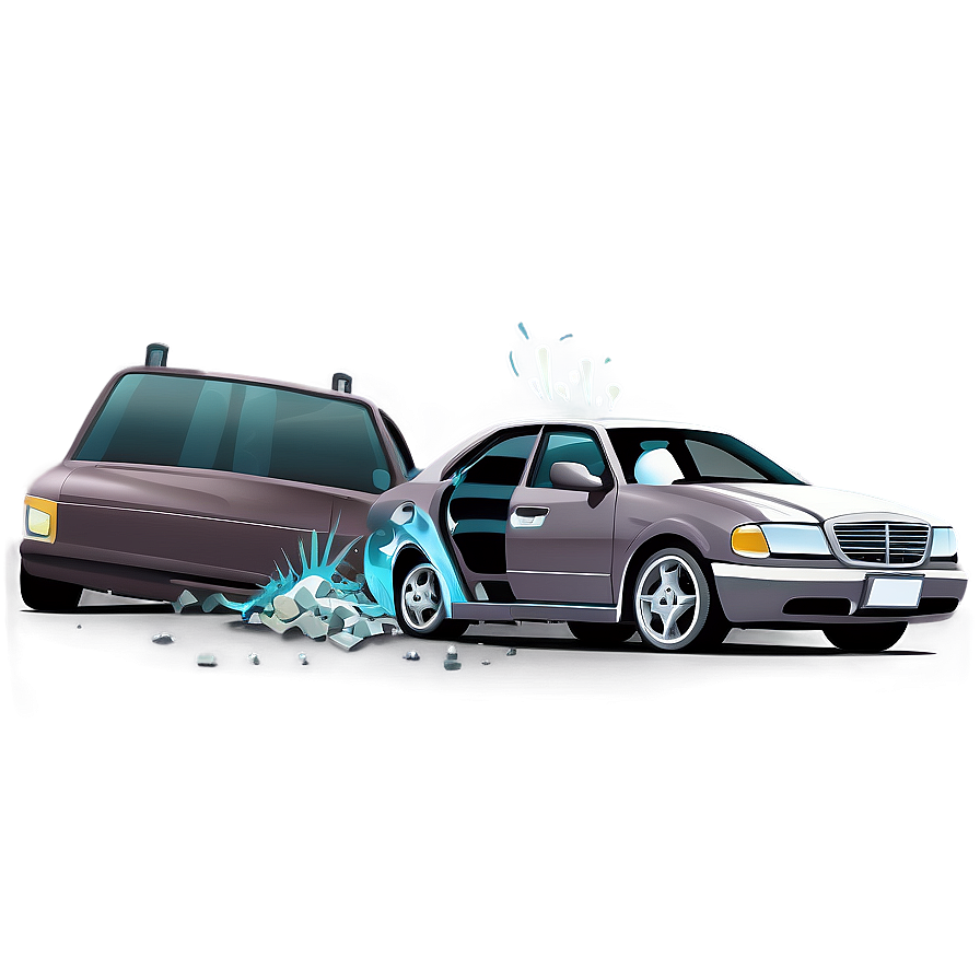 Car Crash Cartoon Png Gwt