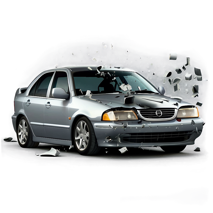 Car Crash Cartoon Png Uox54