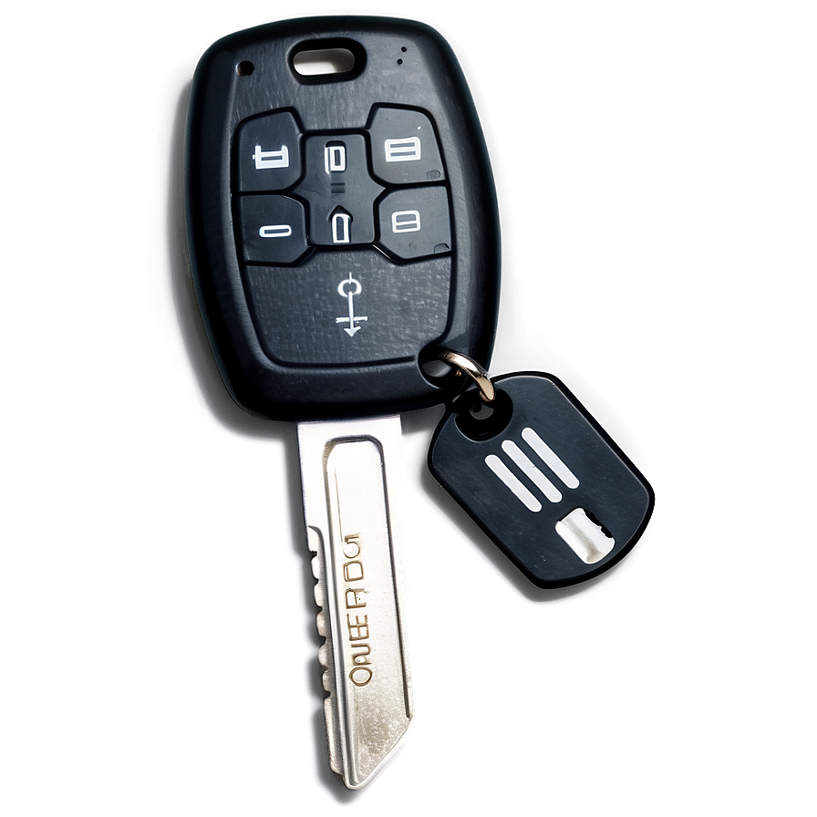 Car Key With Tag Png Qcp