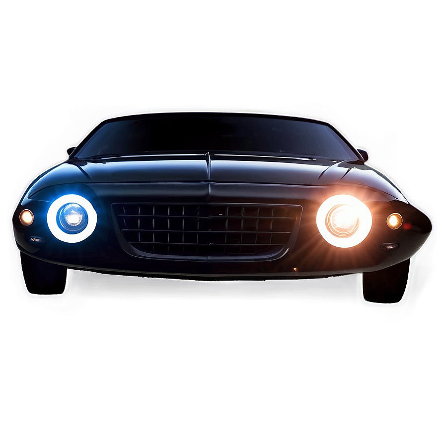 Car Light In Night Png 27