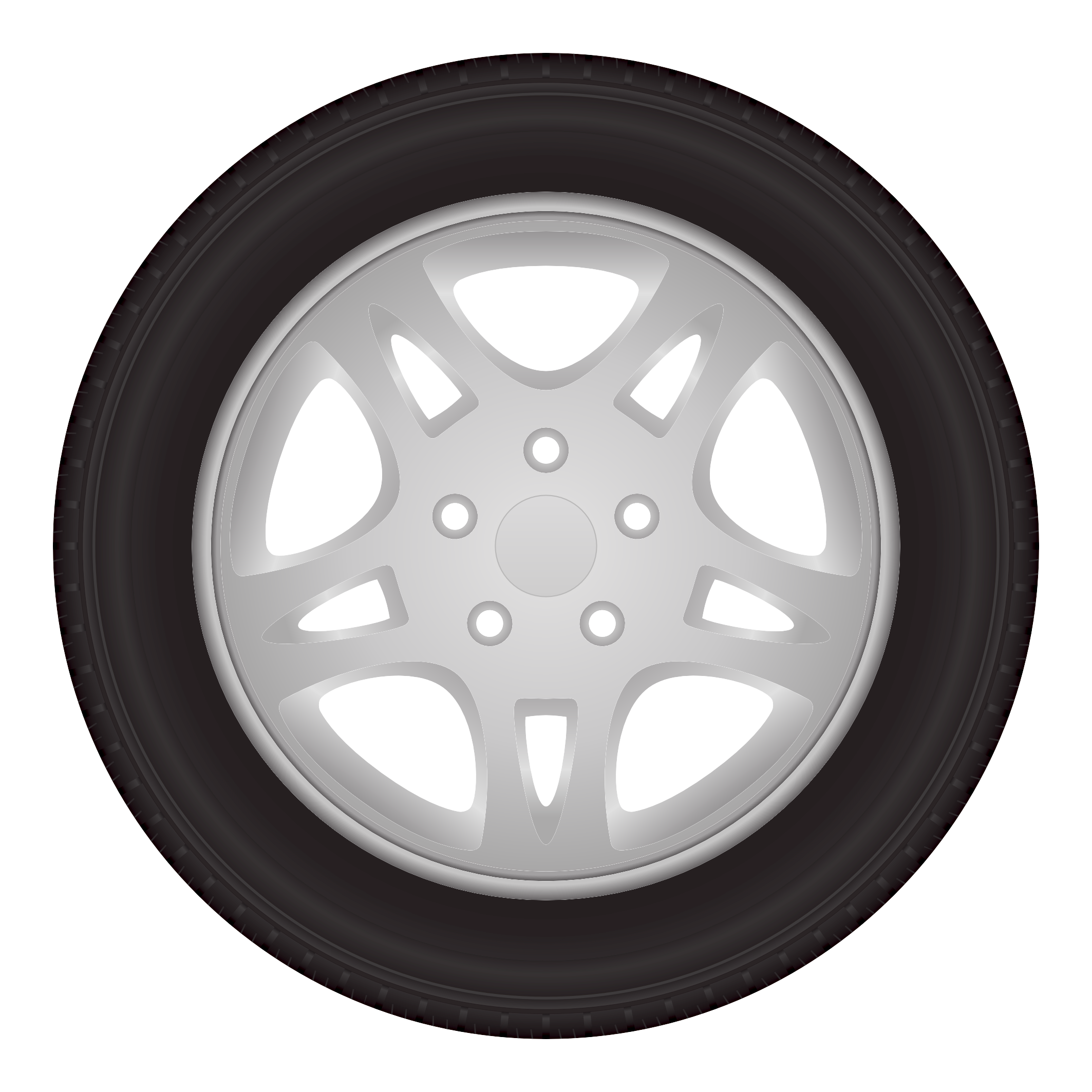 Car Wheeland Tire Design