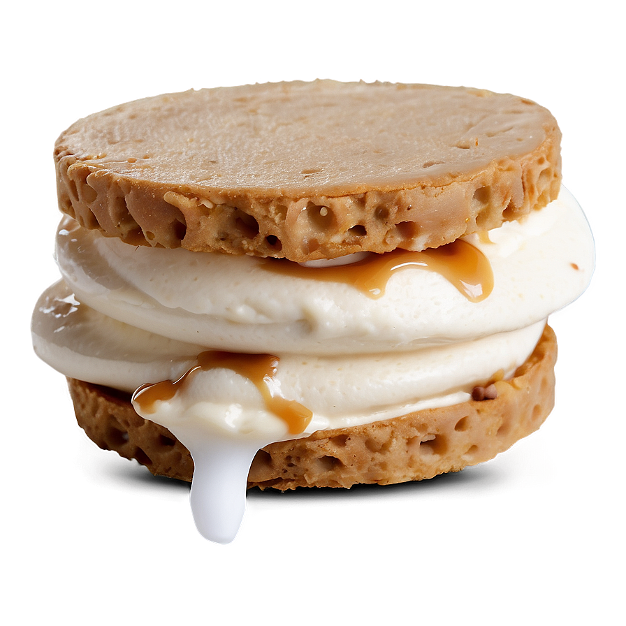 Caramel Apple Ice Cream Sandwich Png 1