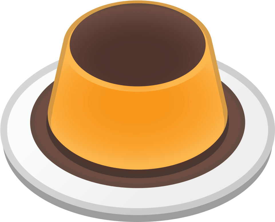 Caramel Custard Dessert Illustration.png