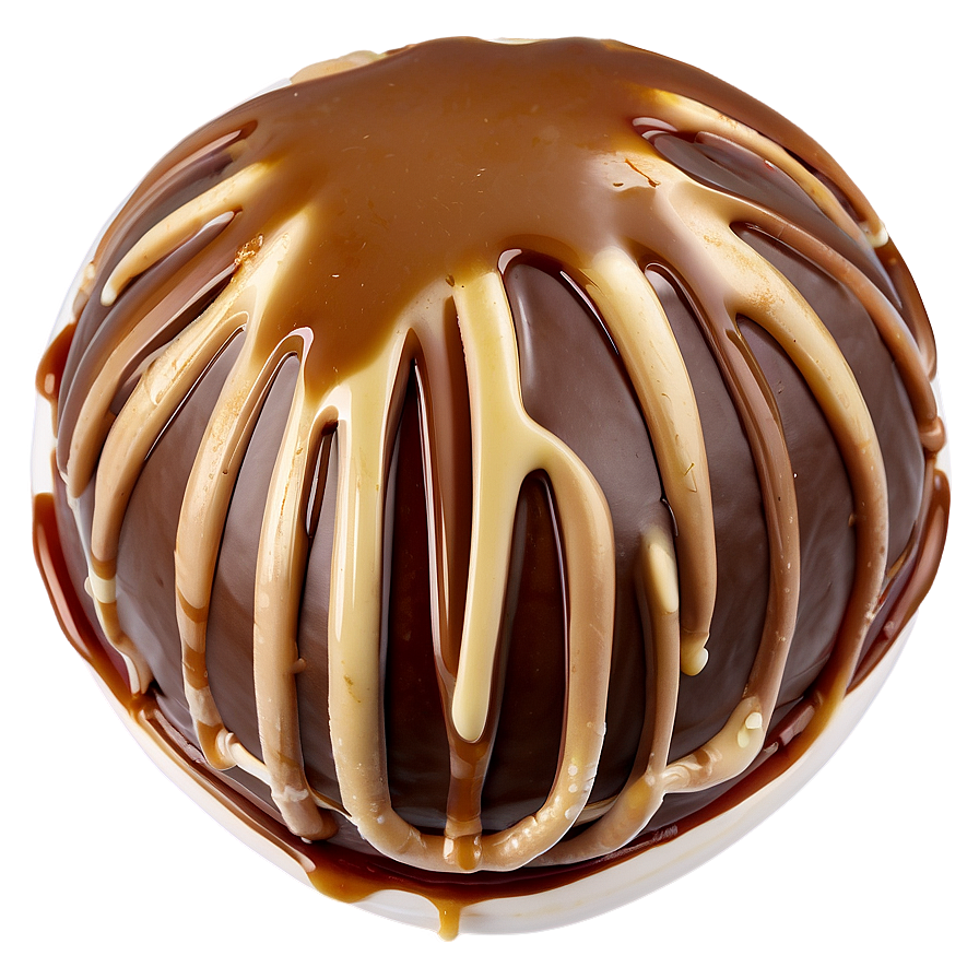 Caramel Drizzle Texture Png Afe