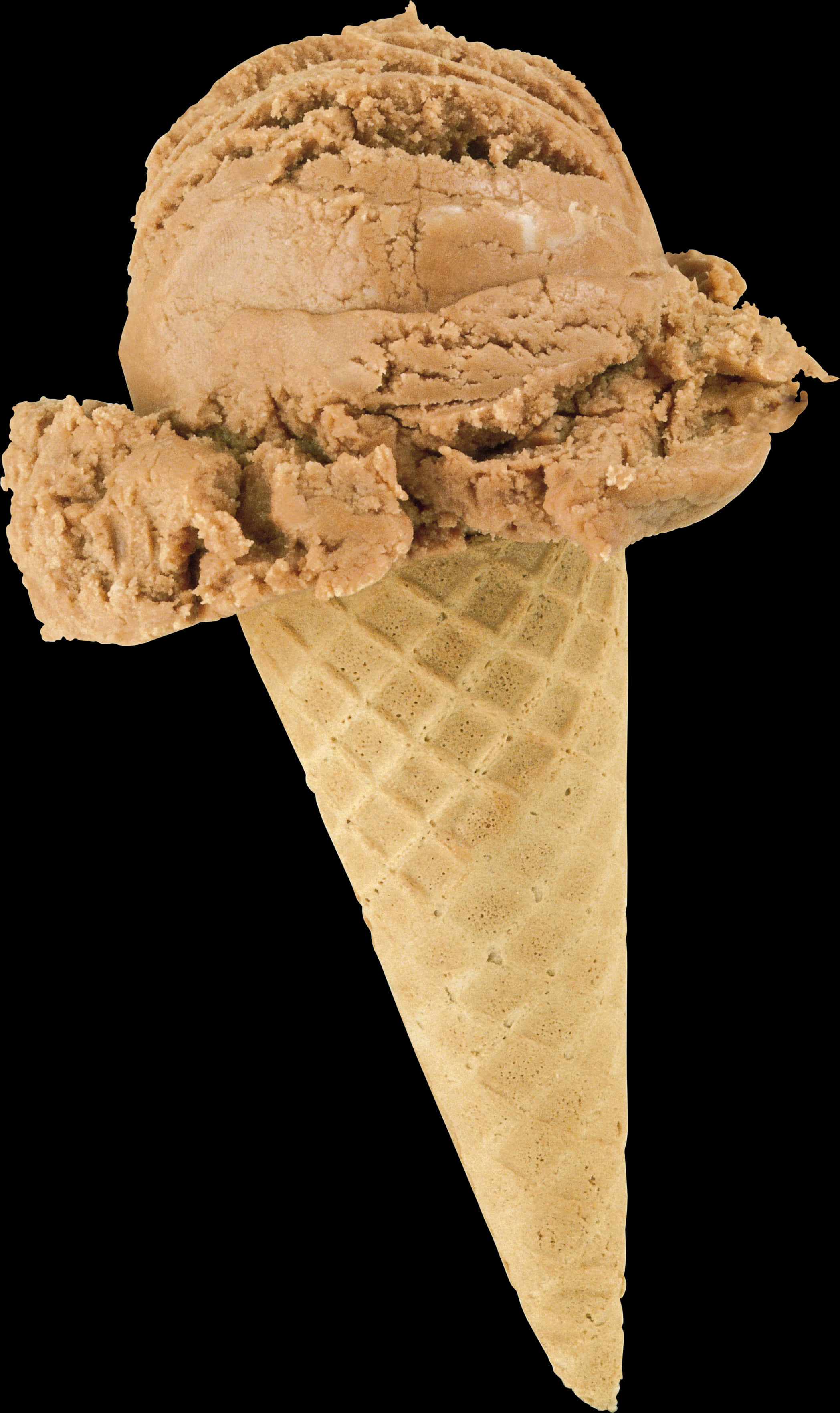 Caramel Ice Cream Cone