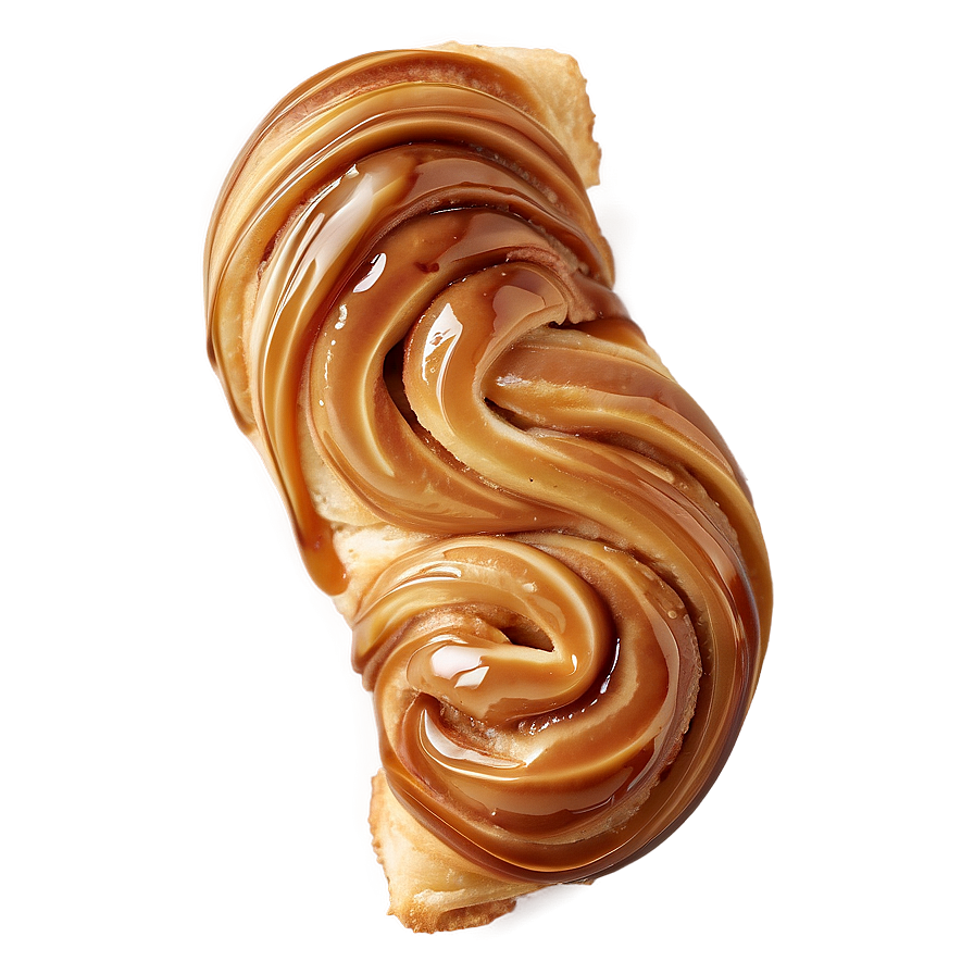 Caramel Twist Pastry Png 57