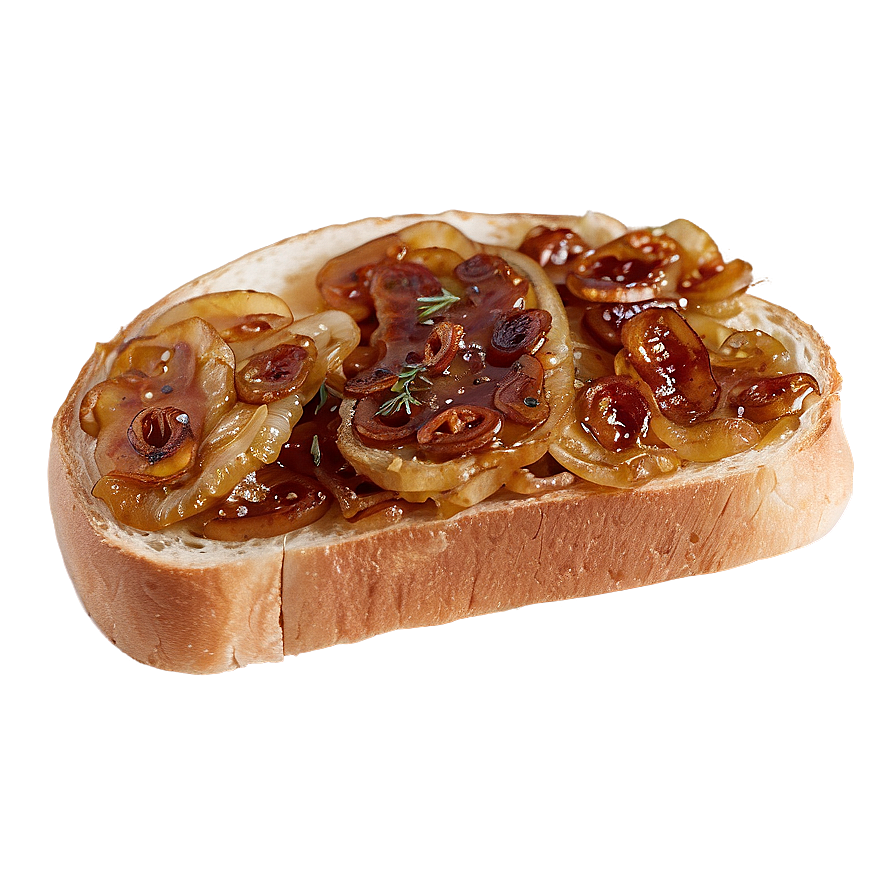 Caramelized Onion Toast Png 44