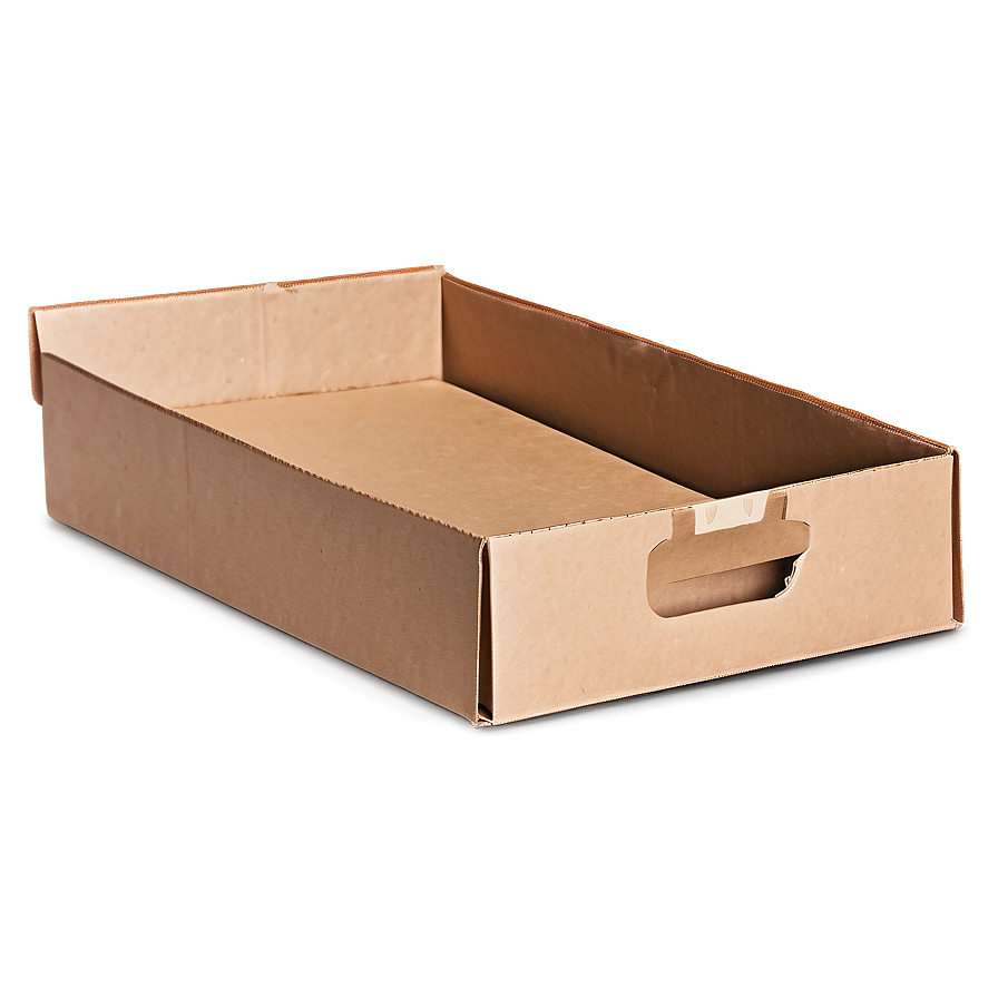 Cardboard Box Open Lid Png Gen