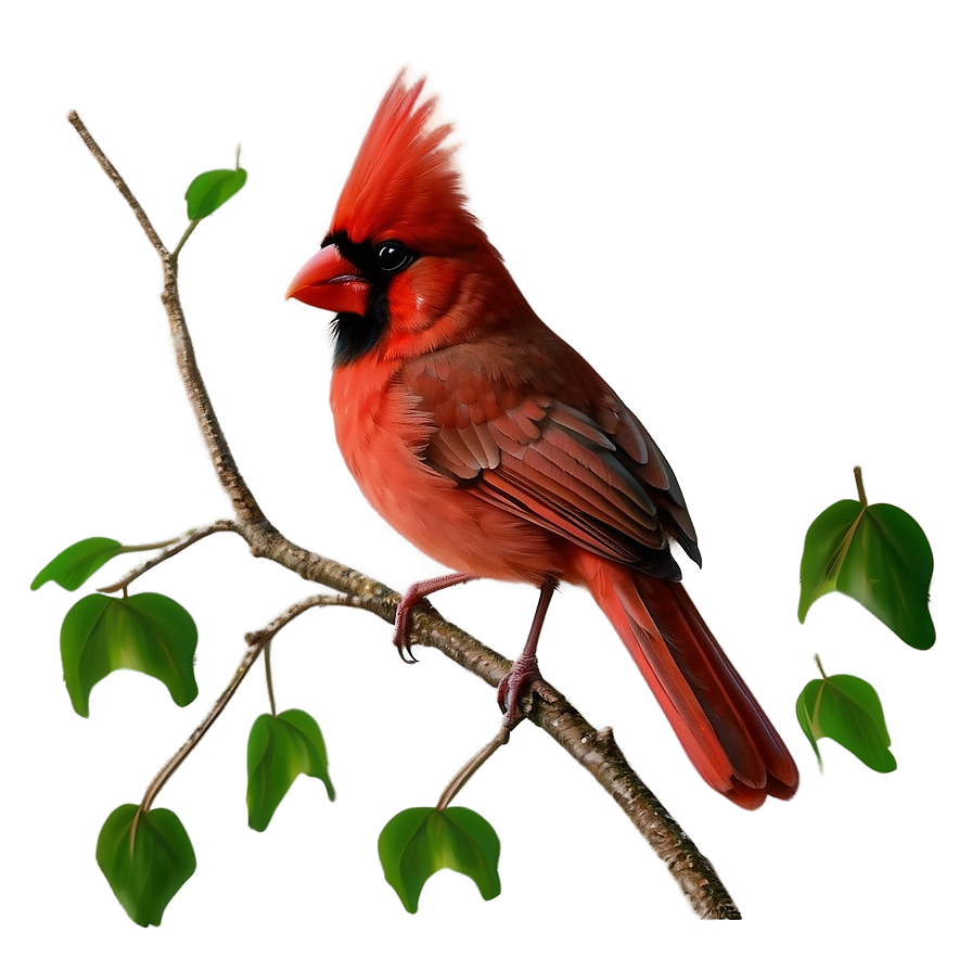 Cardinal Bird In Red Png 34