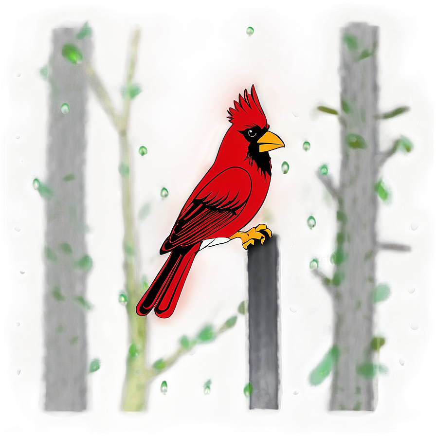 Cardinal Mascot Png 05242024