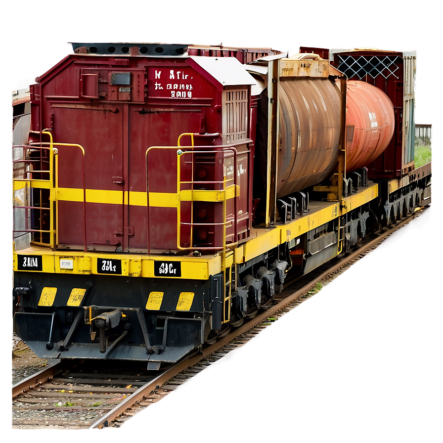 Cargo Freight Train Png 05212024