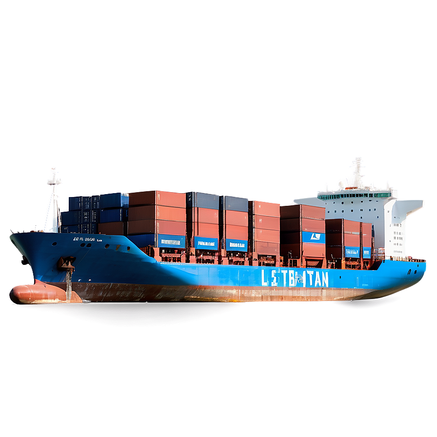 Cargo Ship Png 12