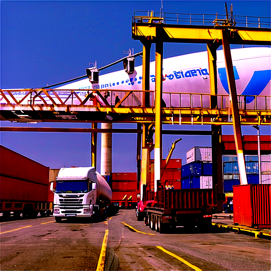 Cargo Terminal Image Png Ena