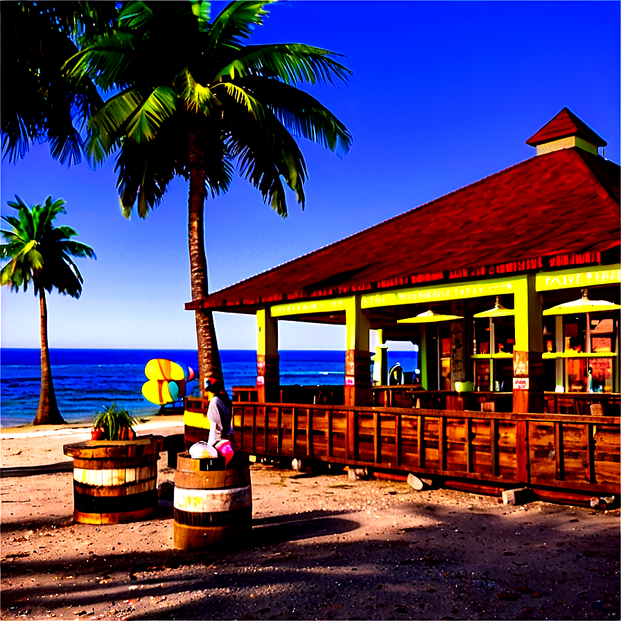 Caribbean Beachfront Grill Png 96