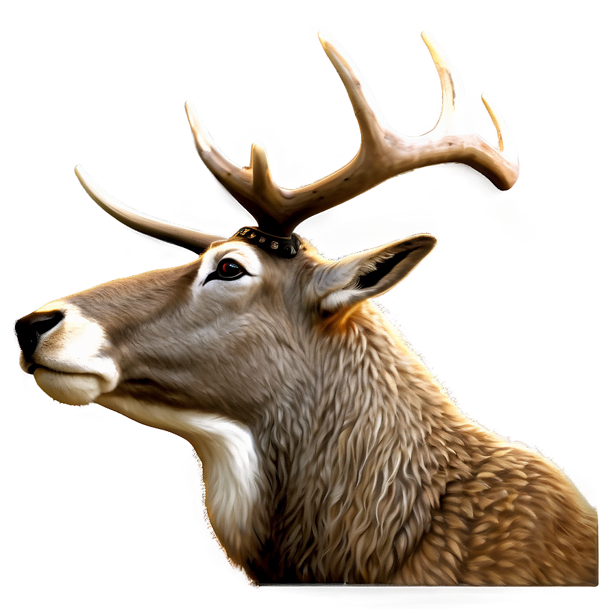 Caribou Close-up Face Png Vyy