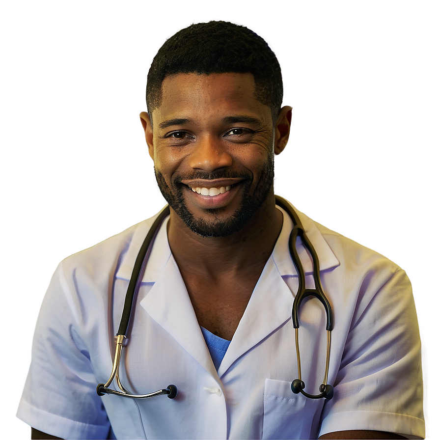 Caring Male Nurse Png 06292024