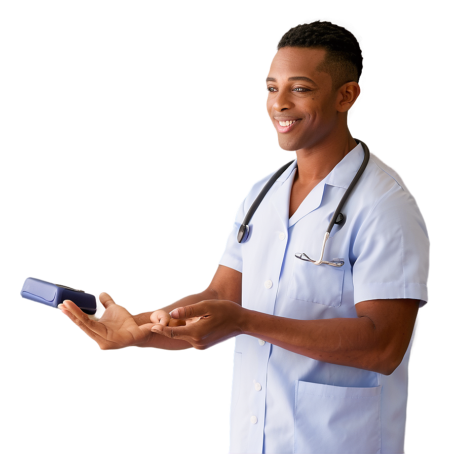 Caring Male Nurse Png 28