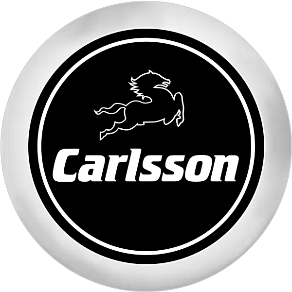 Carlsson Logo Blackand White