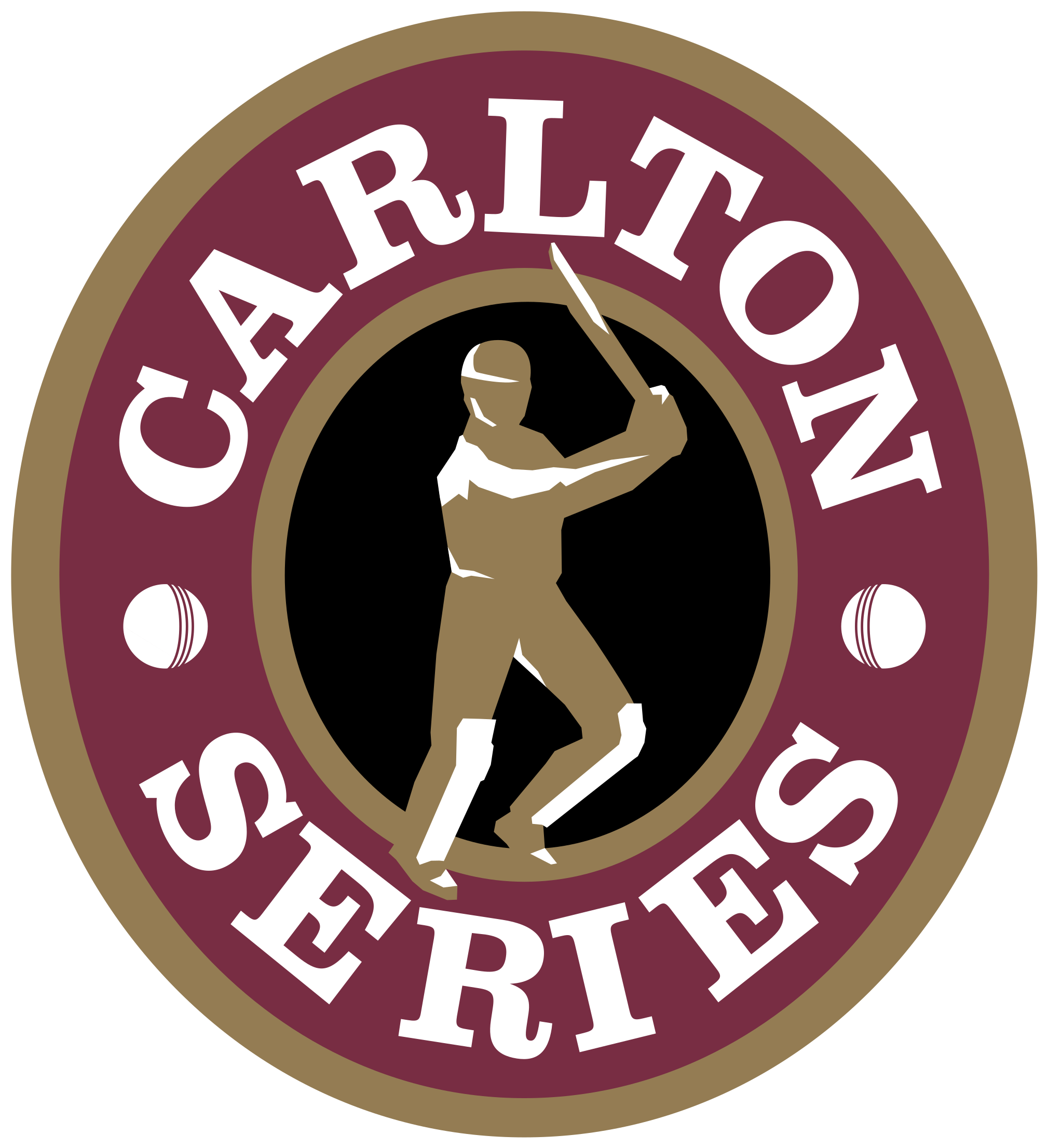 Carlton Series Logo Cricket Theme