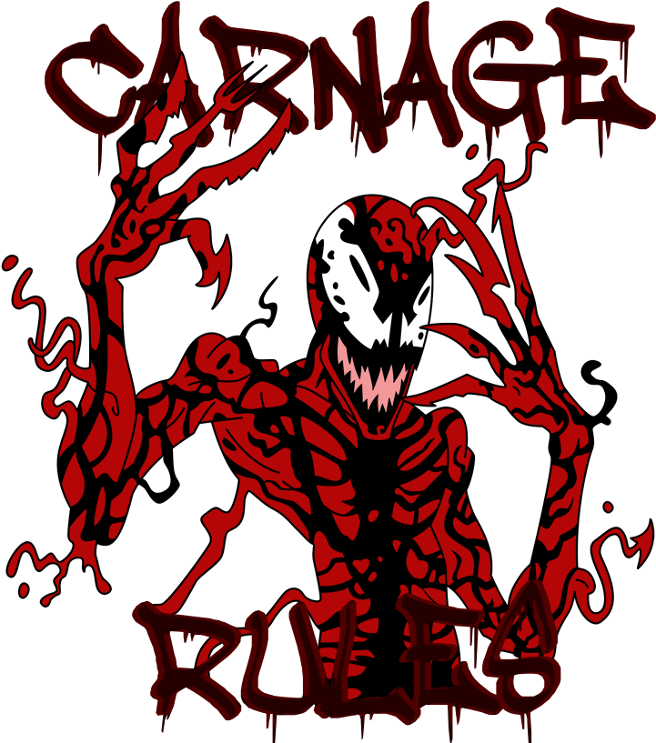 Carnage Rules Comic Art