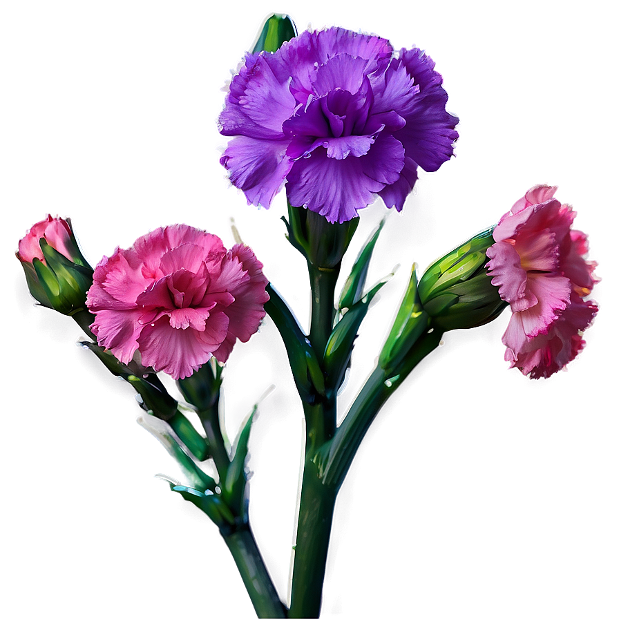 Carnation Dew Drops Png Hbj6