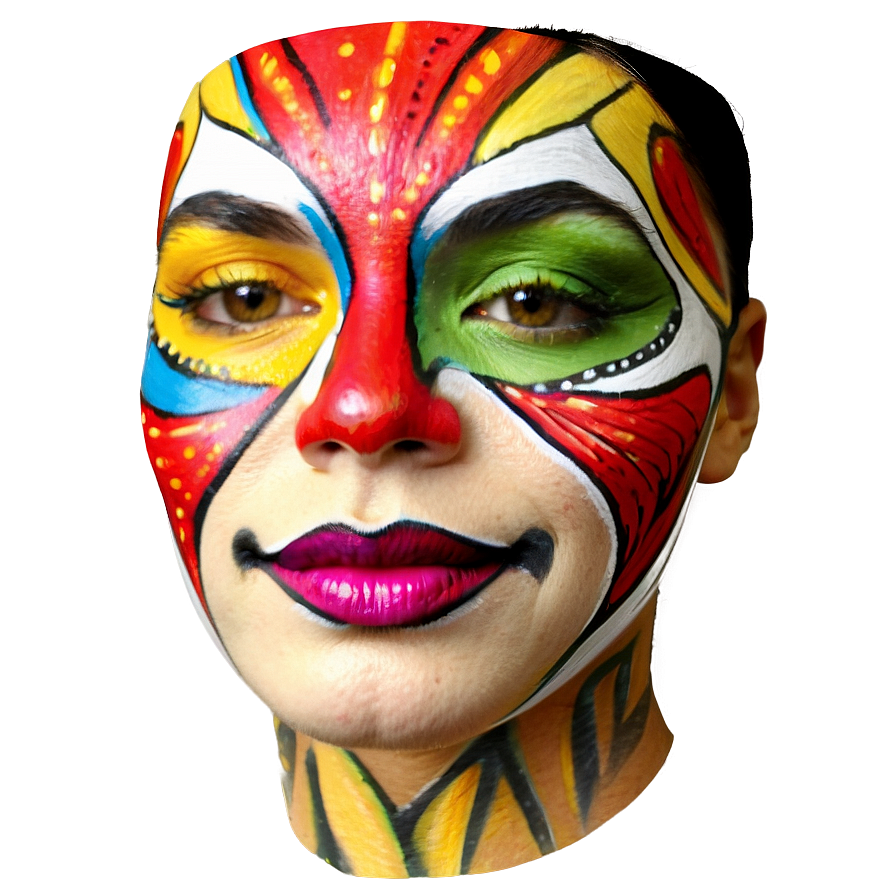 Carnival Face Painting Png 19